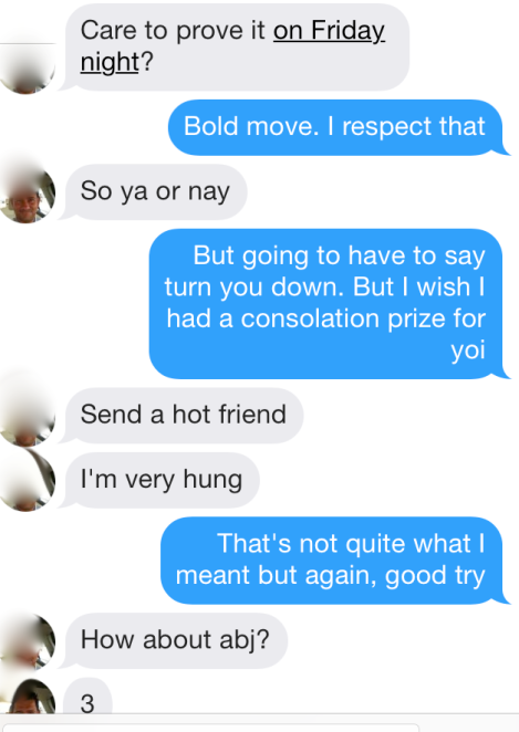 Definitely persistent and no, I'm not sending a friend
